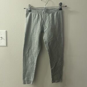 Girls Children’s Place Medium 7/8 Gray Leggings with lace bottoms